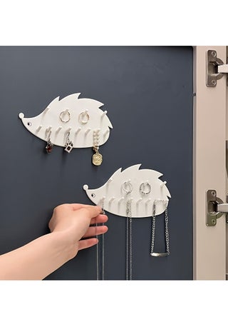 2pcs Punch-free Wall-mounted Hook, Hedgehog Shape Shelf Multifunctional Home Mirror Cabinet Key Jewelry Necklace Ring Hook - pzsku/ZB90D86F14F4A5FFF8892Z/45/_/1721819327/772a1344-8857-4a64-b624-93debf36c490