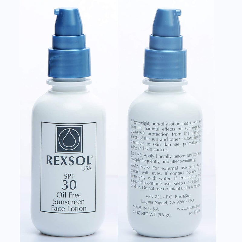 REXSOL Children SPF 30+ Sunscreen UVA/UVB Protection Waterproof | Enriched with vitamins A, C, E and natural plant extracts | With nourishing moisturizers and anti-oxidants. (60 ml / 2 fl oz) - Image 4