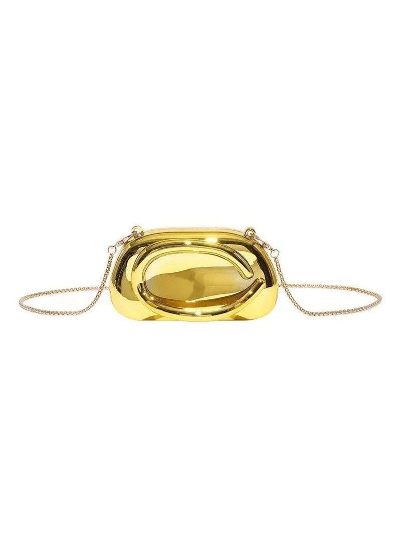 Women's evening handbag, made of acrylic, shoulder bag, chain crossbody bag, suitable for weddings and casual occasions. - Image 1