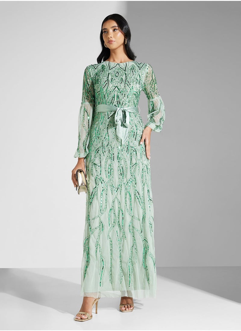 Sequin Embellished Dress