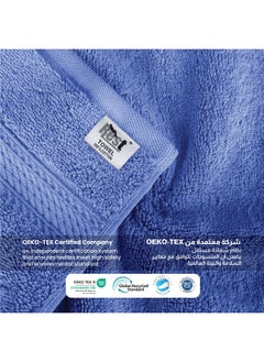 Rest 1Pc Bath Towel 100% Cotton 70X140 Cm , 27X55 Inches Extra Large Royal Blue 1Pc Bath Towel Soft And High Absorbent Super Soft Quality Towel  - Image 4