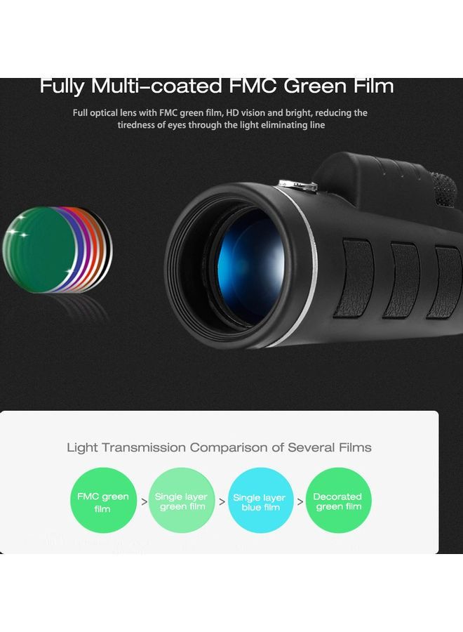 Generic 40X60 HD Monocular Telescope With Phone Holder  - Image 2