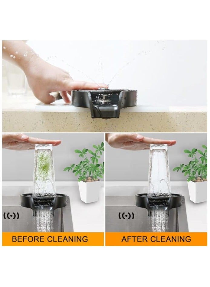 Glass Rinser for Kitchen Sink, Faucet Quick Cup Cleaning Rinser Accsssories for Ktchen Sink, Bar Glass Rinser, Cup Washer - Design may vary. - Image 2