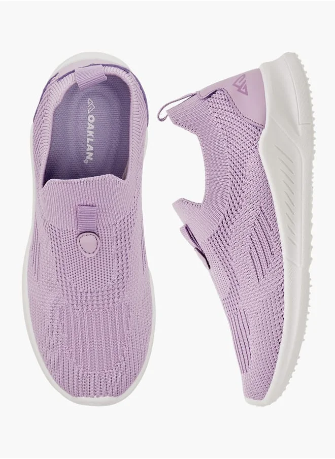 Oaklan by Shoexpress Girls by Shoexpress Pull Tab Detail Slip-On Sports Shoes