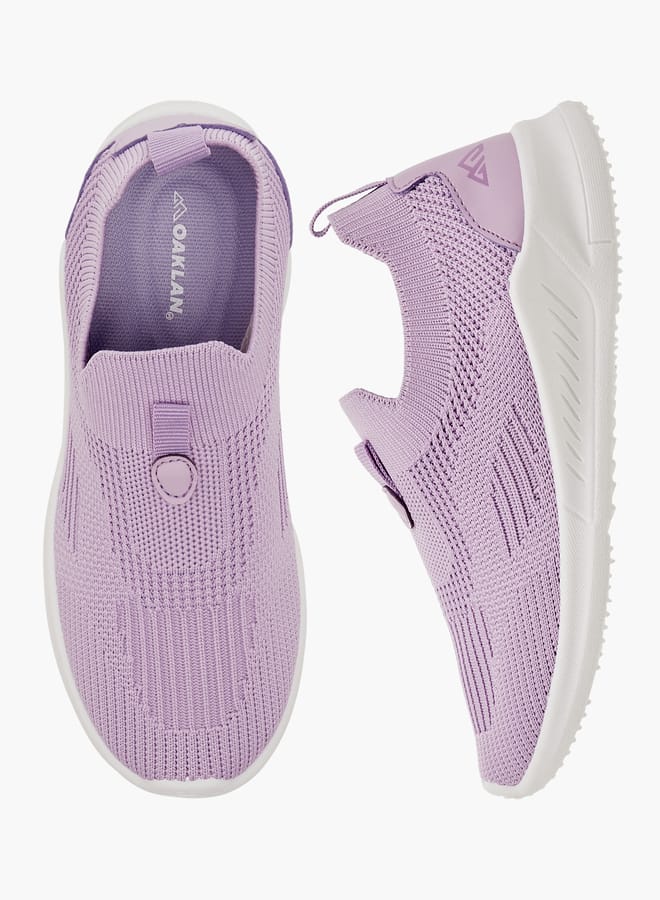 Oaklan by Shoexpress Girls by Shoexpress Pull Tab Detail Slip-On Sports Shoes  - Image 1