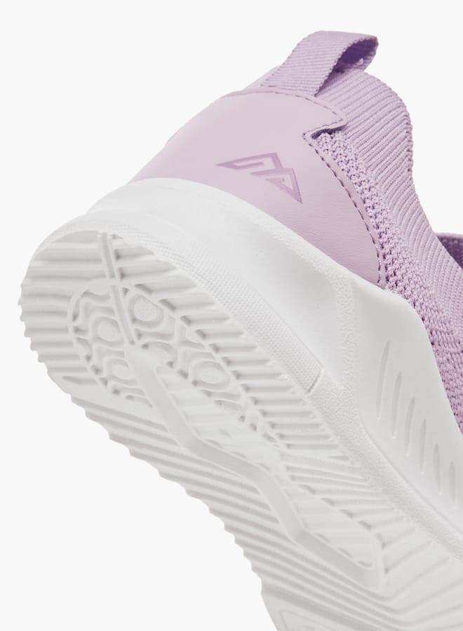 Oaklan by Shoexpress Girls by Shoexpress Pull Tab Detail Slip-On Sports Shoes  - Image 5