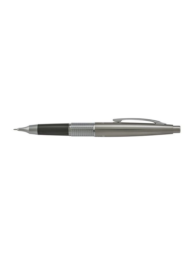 Pentel Sharp Kerry Mechanical Pencil 0.5Mm Metallic Grey Barrel 1 Pack (P1035N) - Image 3