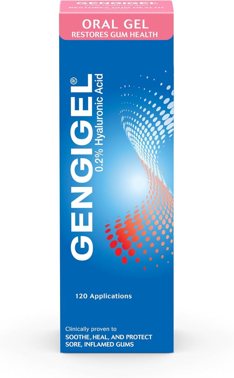 Gengigel 0.2% Hyaluronic Acid Oral Gel for Gum Health - 20ml - Image 2