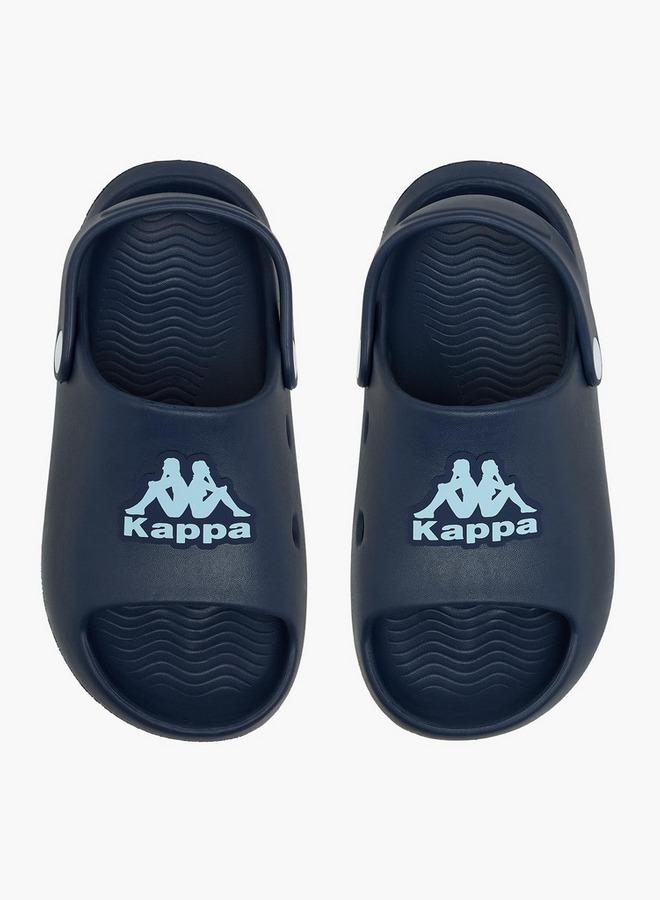 Kappa Sandals With Backstrap, Logo Print - Image 1