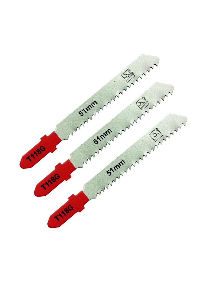 Universal HSS T-Shank Jigsaw Blade Pack 0.5-1.5mm 3Pcs