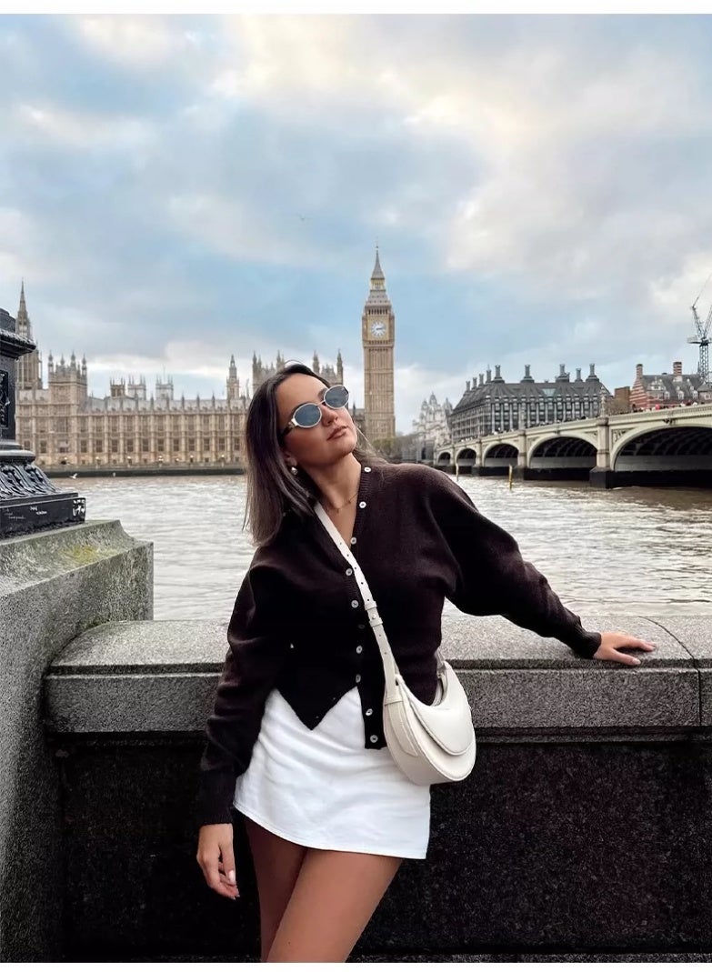 جي دبليو بي حقيبة شارون الهلالية من جيه دبليو بي آي - أبيض - Image 2