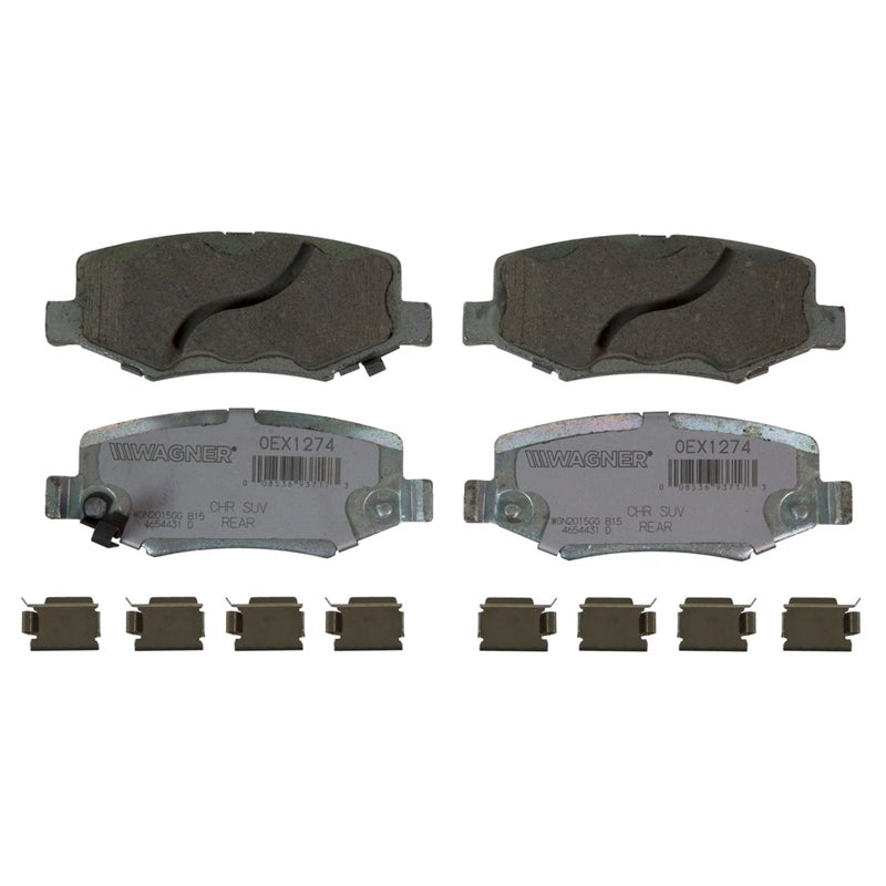 Wagner Brake OEX OEX1274 Disc Brake Pad Set Premium Ceramic - Image 4