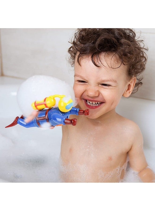 ArtCreativity Wind Up Bath Toys for Kids, Set of 2, Swimming Bath Toys, Water Scuba Diver, Fun Bathtub Toys for Kids, Underwater Party Favors for Boys and Girls, Goodie Bag Fillers - Image 5