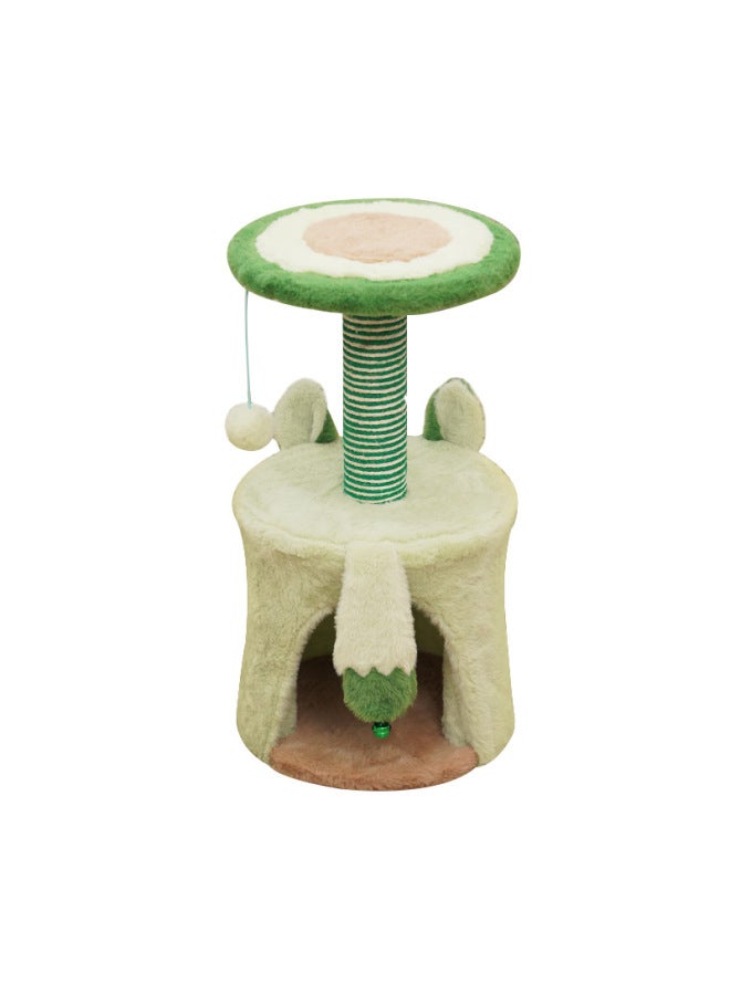 Avocado Cat Climbing Rack Cat Nest Cat Tree Integrated Non-covering Cat Shelf Cat Scratching Post Baby Cat Toy Supplies
