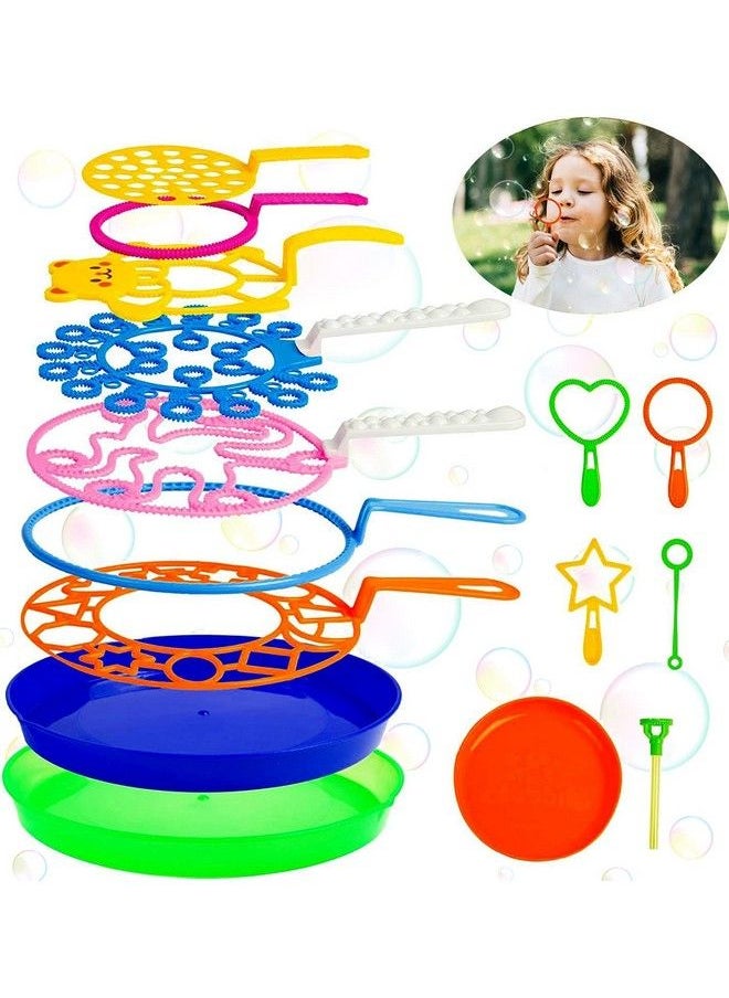 Bubble Wands Set 15 Pack Big Bubble Wand Toys With Tray Bulk Large Bubble Making Toys For Kids Summer Outdoor Bubble Toys & Also Gifts For Kids Birthday Games - pzsku/ZB90E82C8881E744B90DEZ/45/_/1692166628/bd1754cc-93f1-4dc9-915e-4791f56150fe