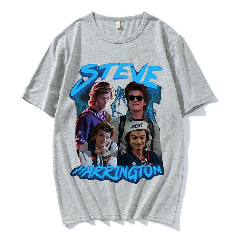 Steve Harrington T-Shirts Women Harajuku Graphics Print T-Shirts - Image 1
