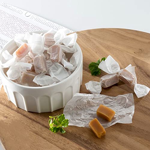 Sliverdew 300 Pcs Candy Wrappers for Caramels Non Stick Wax Paper Sheets for Food, 5x5 Inch Parchment Paper Squares Caramel Wrappers Precut Candy Wrapper Paper for Chocolate Bar, Patty, Caramel, Nougat, Cheese - Image 5