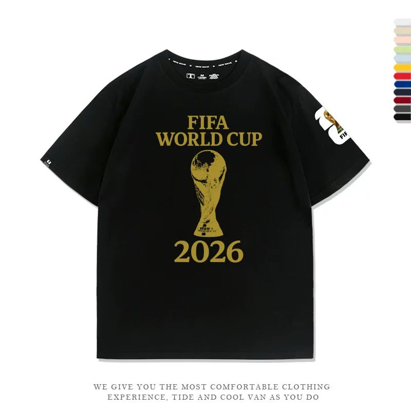 FIFA 2026 FIFA World Cup Fan T-Shirt - Cotton Short Sleeve Tee - Image 1
