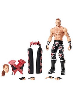 WWE Ultimate Edition 6Inch Shawn Michaels Action Figure With Entrance Gear Extra Heads & Swappable Hands  - Image 1