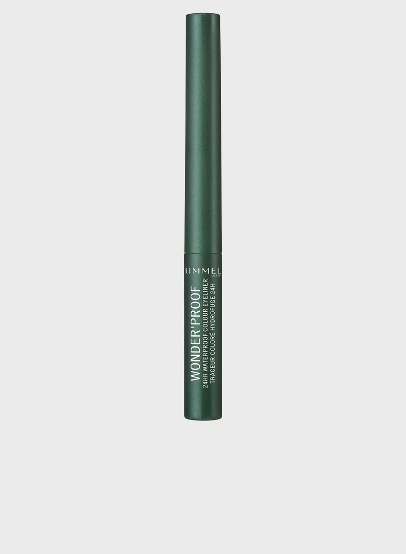 RIMMEL LONDON Rimmel Wonder'Proof 24HR Colour Eyeliner – 003 – Precious Emerald, 1.4ml