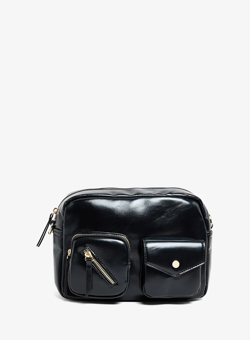 أر أند بي Solid Crossbody Bag