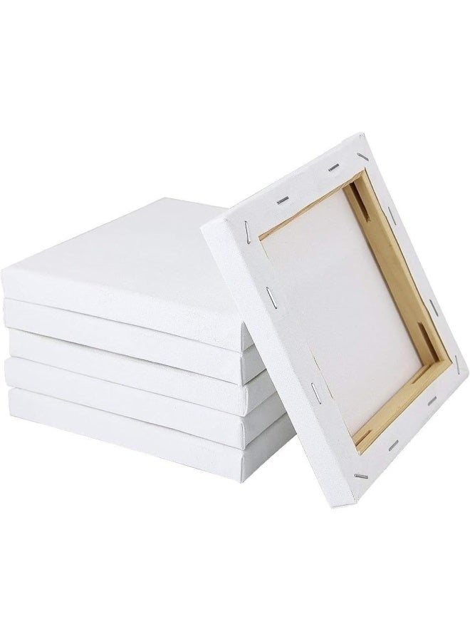 HASANAT ESSENTIALS إطار قماش أبيض فارغ من هسانات إيسينشالز 30 × 30 سم - Image 2