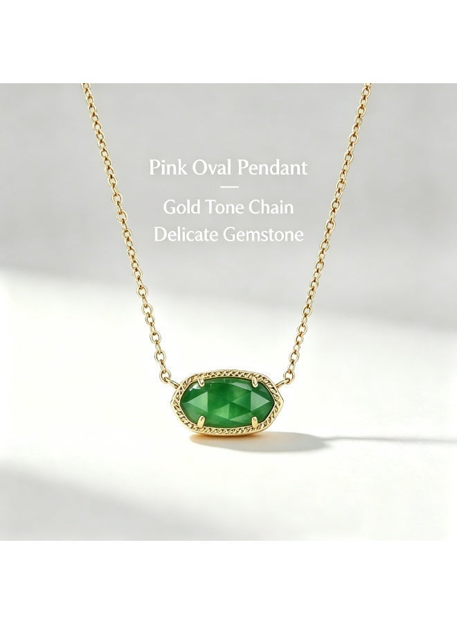 Kendra Scott Elisa Pendant Necklace for Women, Fashion Jewelry, 14k Gold-Plated - Image 2
