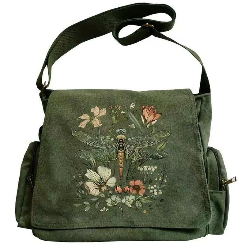 CHICGLOW Personalized Pattern Messenger Bag Cute Canvas Crossbody Bags Women/Men Shoulder Handbags Hobo Purses with Pockets - Image 1