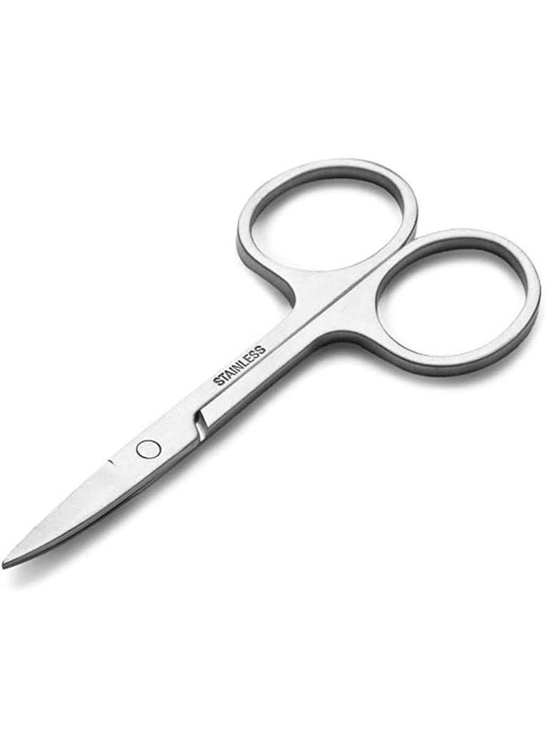 erioctry - Professional Stainless Steel Grooming Scissors Personal Care Facial Hair Removal and Ear Nose Eyebrow Trimming Fine Straight Tip Nose For Hair Cutting - Image 1