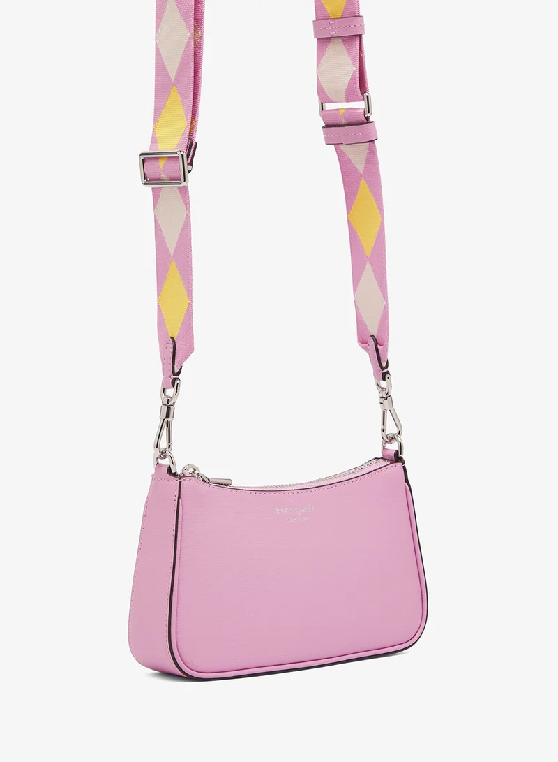 Kate Spade Logo Detail Flap Over Crossbody