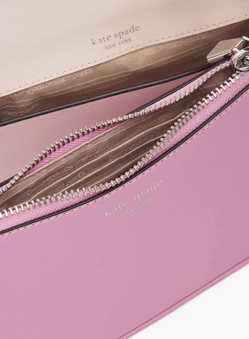 Kate Spade Logo Detail Flap Over Crossbody