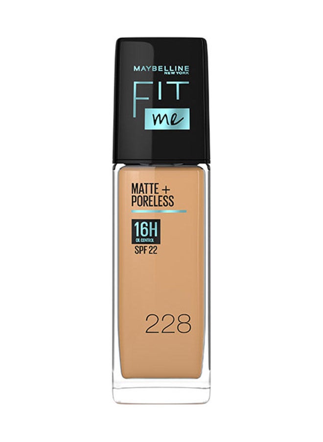 Fit Me Matte+Poreless 16H Oil Control Foundation, 228 - pzsku/ZB90F1D117F1CF9760E06Z/45/_/1664777657/3ae5f1b5-ea1e-4207-b30f-6480a3c9658b