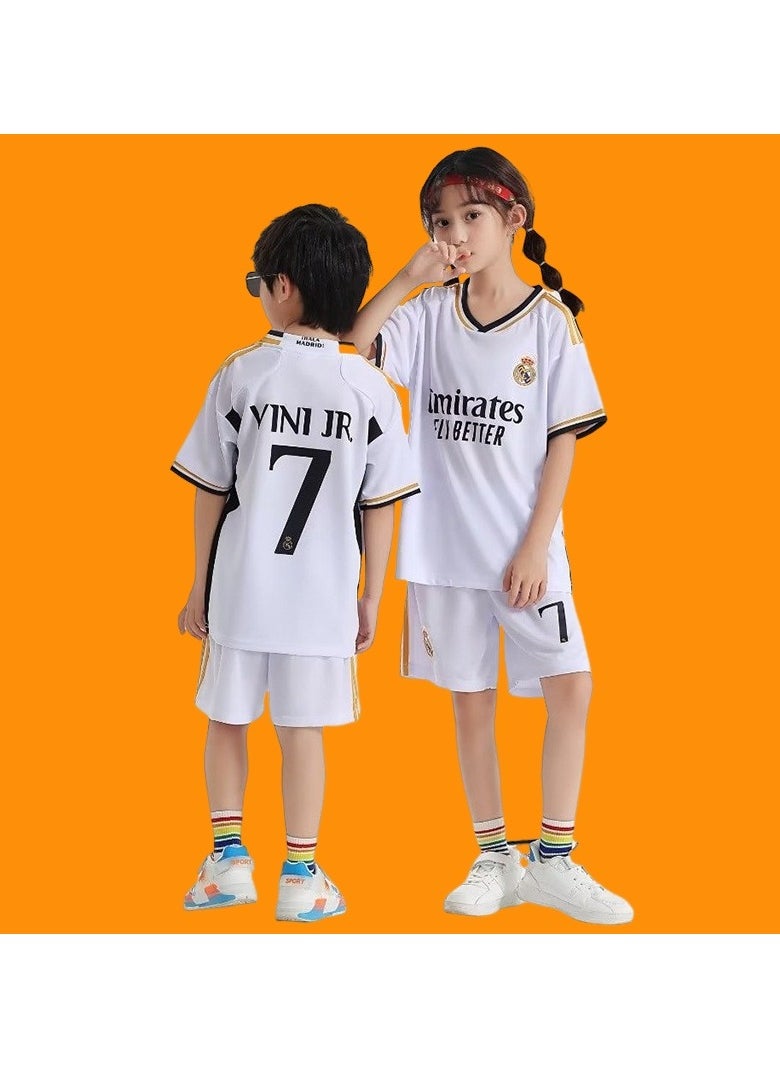 M MIAOYAN - M MIAOYAN Vinicius Real Madrid Club children's football jersey - Image 1