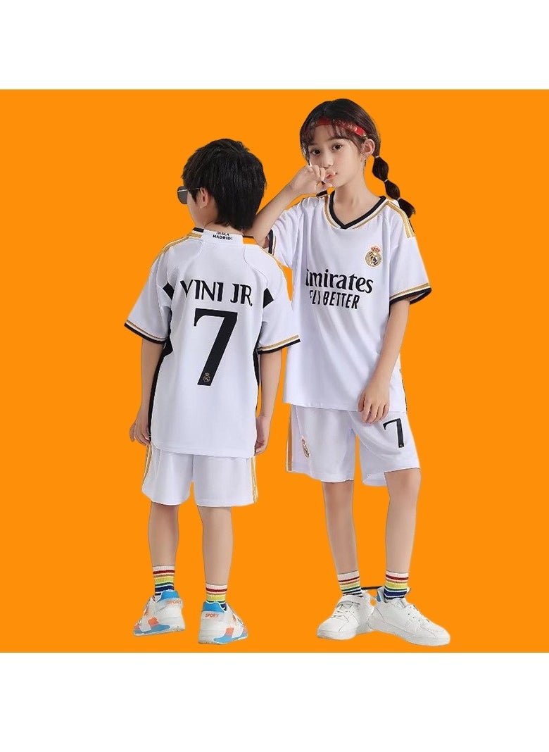M MIAOYAN - M MIAOYAN Vinicius Real Madrid Club children's football jersey - Image 1