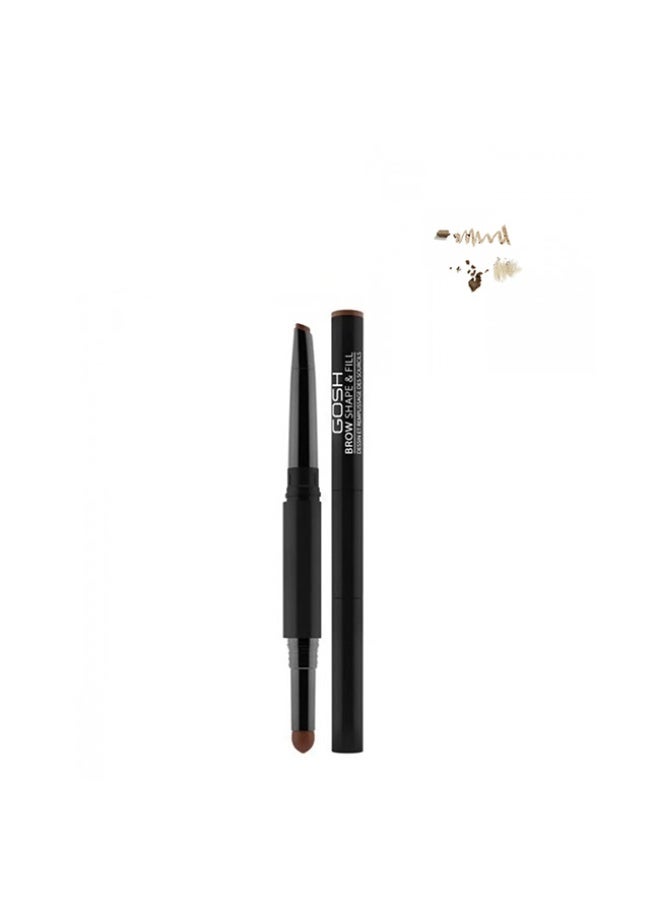 جوش لون حواجب Gosh Brow Shape & Fill 001 بني 0.5 جرام - Image 1