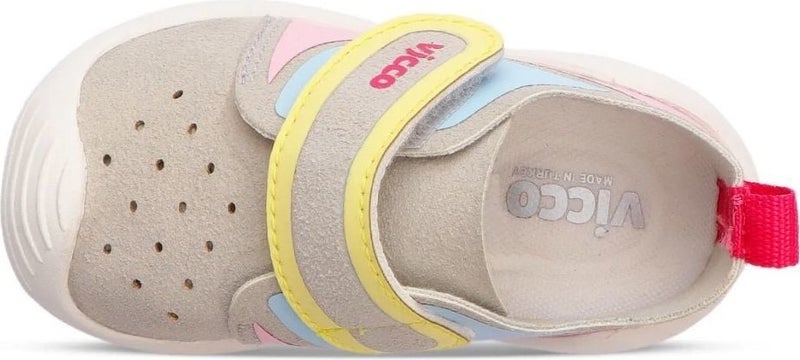 VICCO Uki 950.E24Y.166 Grey/pink First Step Casual Shoes  - Image 4