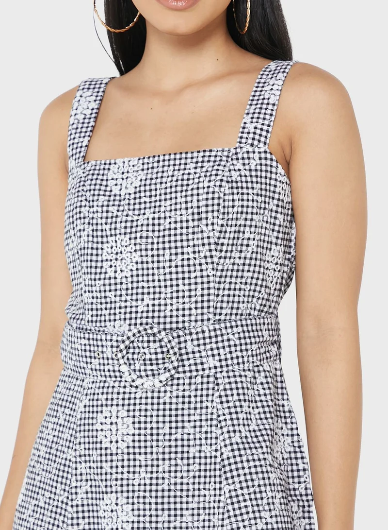 Miss Selfridge Belt Detail Strappy Dress