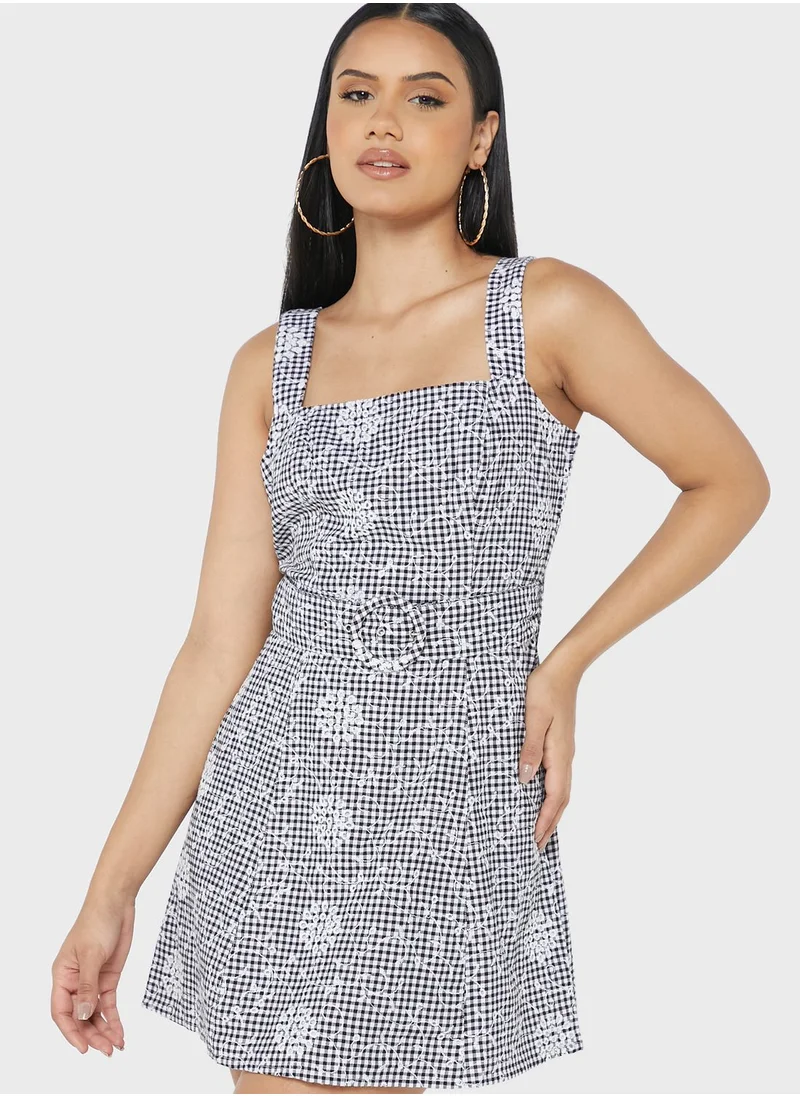 Miss Selfridge Belt Detail Strappy Dress