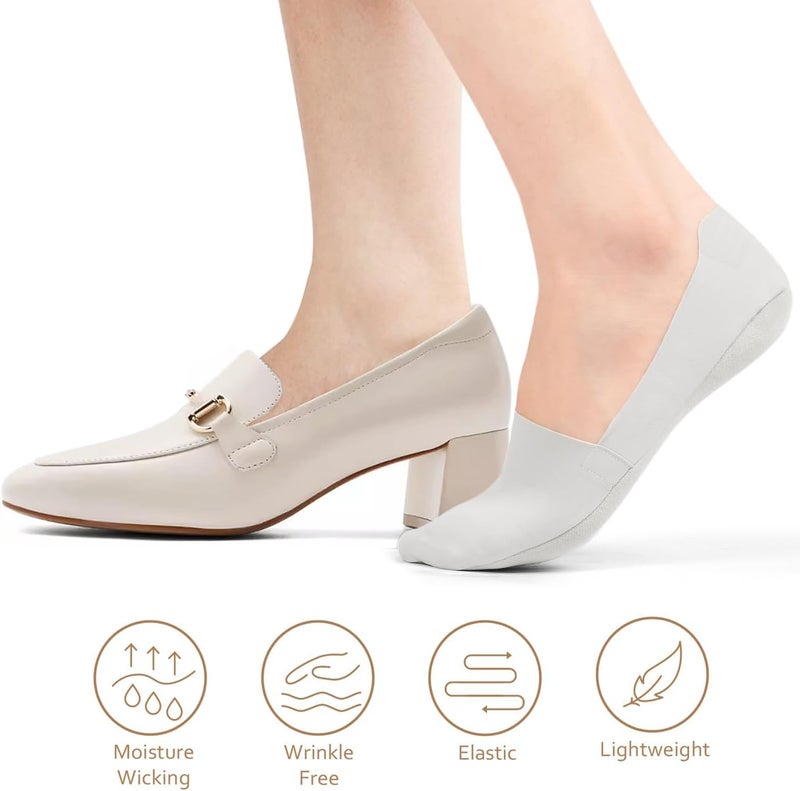 HZYH 3 Pairs Women No Show Socks, Non Slip Low Cut Invisible Liner Footies Thin  Socks For Flats Loafers Lightweight - Image 3