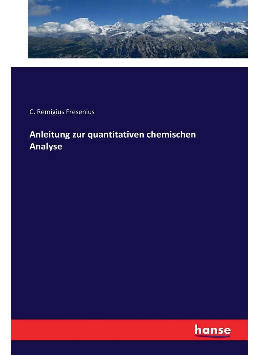 Anleitung zur quantitativen chemischen Analyse  - Image 1