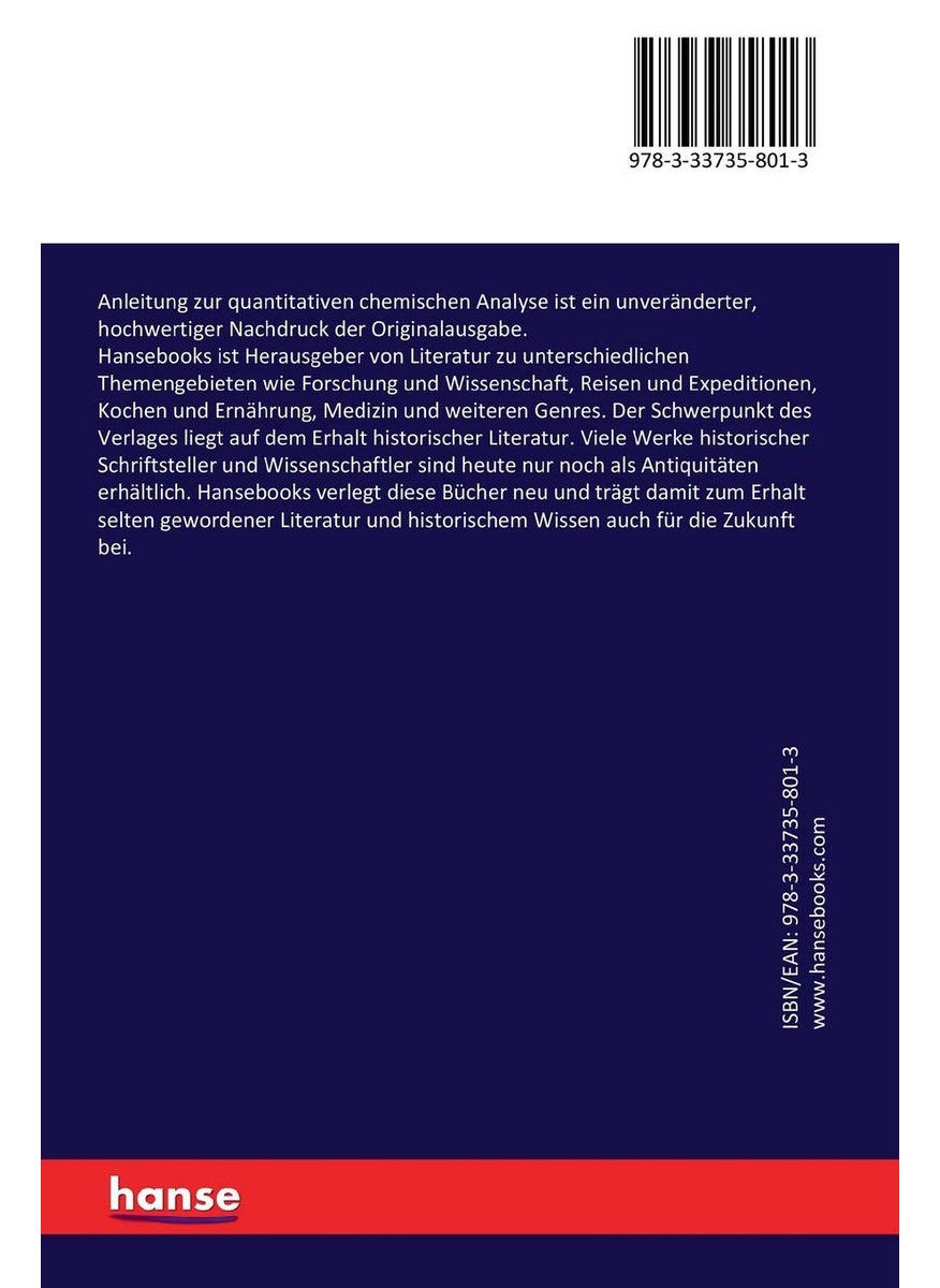Anleitung zur quantitativen chemischen Analyse  - Image 2