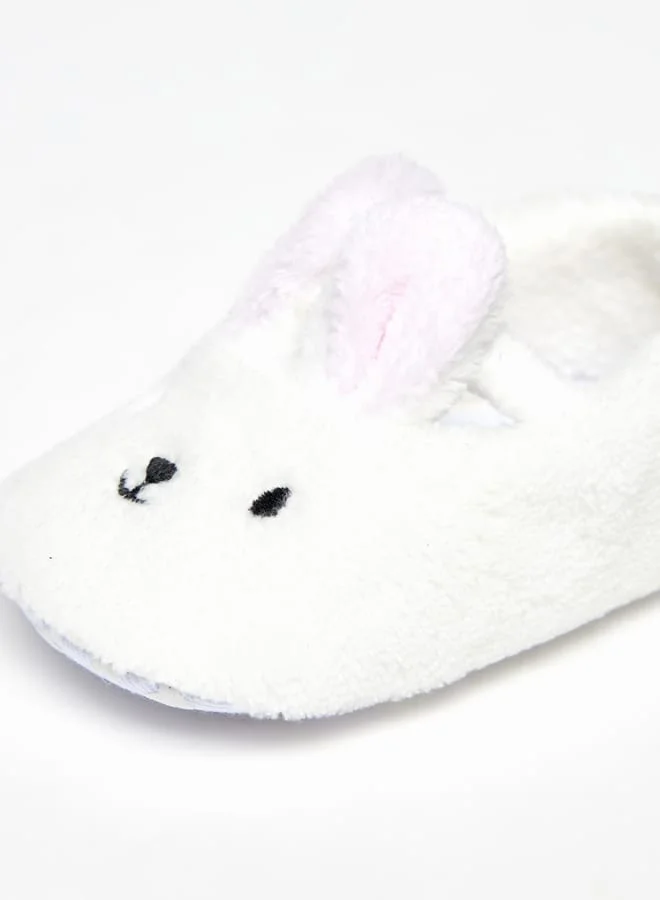Barefeet Bunny Plush Textured Booties