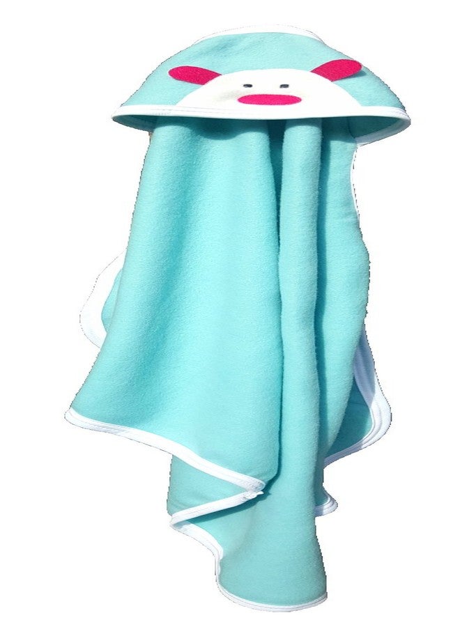 BRANDONN Newborn Original 3PCS.. Big Size (36 X 27) Cute Baby Blankets for Babies (Blue, Hotpink, C-Green; Pack of 3) - Image 4