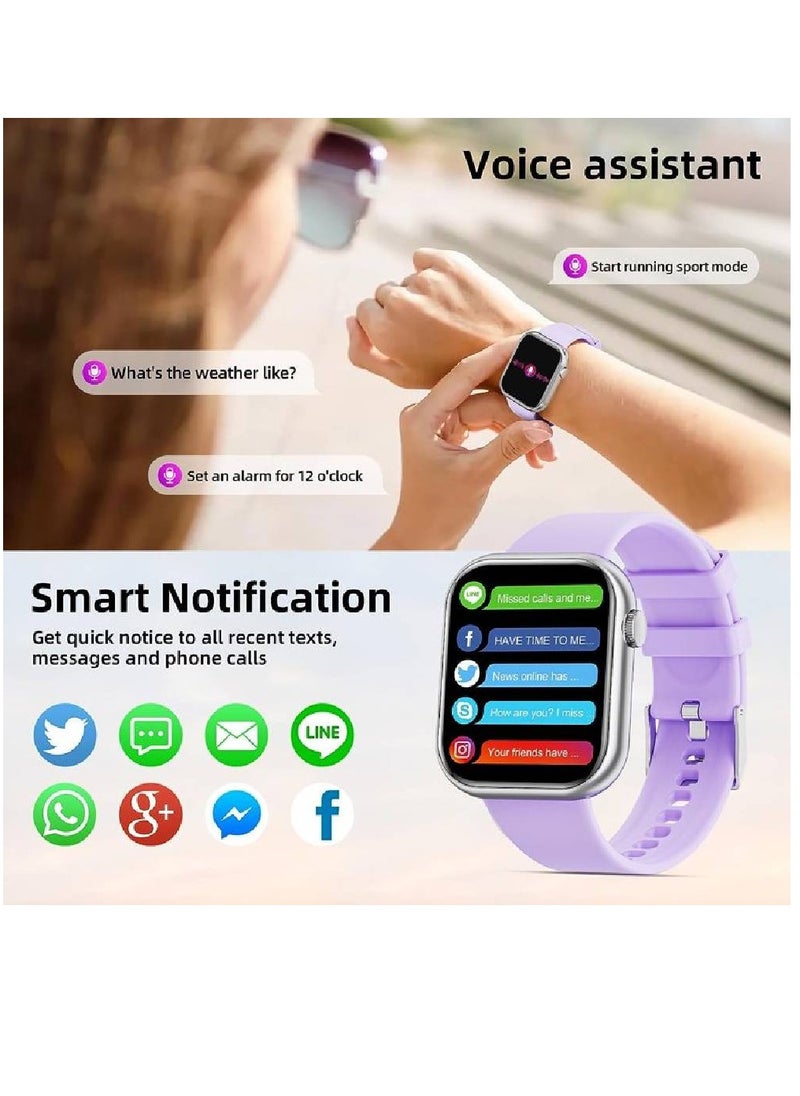 Roxxon Smart Watch For Women Bluetooth Call Full Touch Screen Smartwatch Fitness Watch With Heart Rate Sleep Monitor Sports Modes Activity Tracker For Android iOS  - Image 4