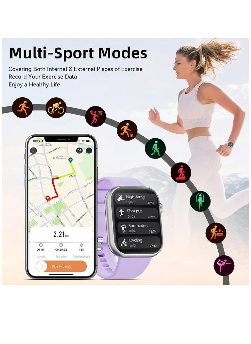 Roxxon Smart Watch For Women Bluetooth Call Full Touch Screen Smartwatch Fitness Watch With Heart Rate Sleep Monitor Sports Modes Activity Tracker For Android iOS  - Image 5