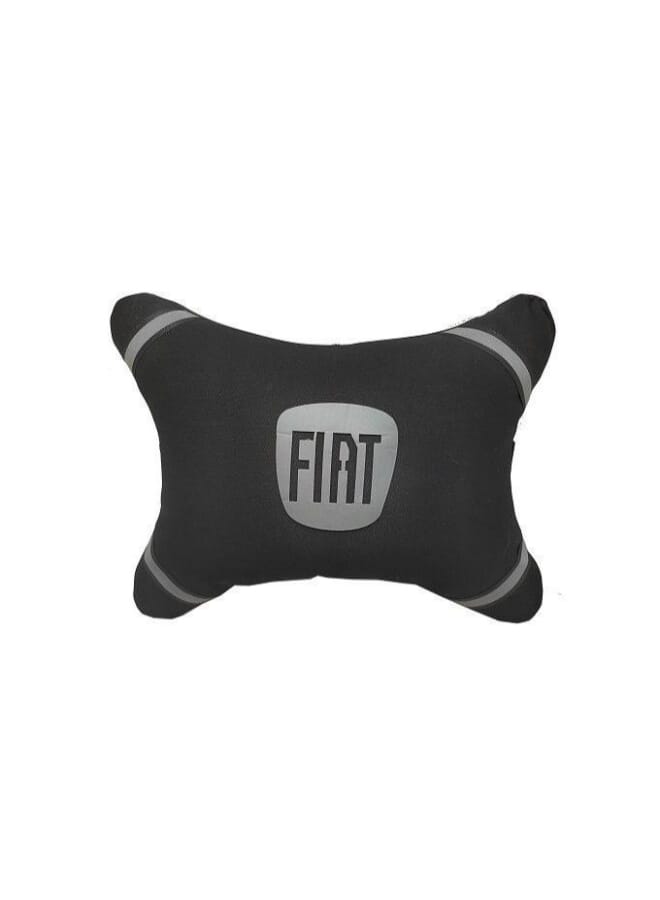 2 قطعه مسند رأس للسيارة بشعار فيات– مخدة رقبة مريحة للقيادة الطويلة – تصميم أنيق – دعم للرقبة – متوافق مع جميع السيارات_اكسسوارات سيارات فيات_دعم رقبة أثناء القيادة - Image 1