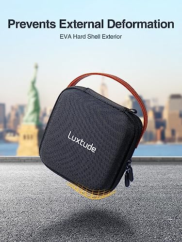 Luxtude Electronic Organizer Travel Case, Small Charger Organizer, Hard Tech Bag, Portable Tech Organizers, Cord & Cable Storage, Compact Electronics Cases for Mouse/SD Card/Cords/Chargers - Image 2