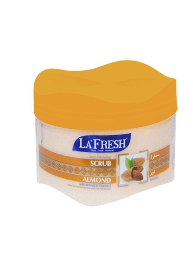 LA FRESH - Almond Scrub For Better Skin 300 ML - Image 1
