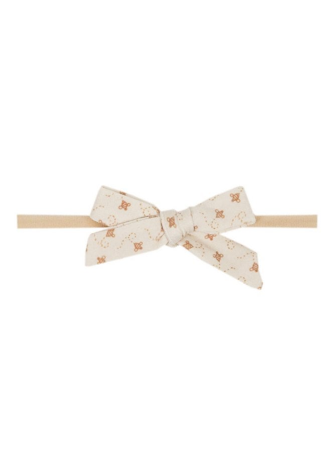 Copper Pearl Copper Pearl Baby Bows: Stylish Headbands for Baby Girls, Premium Soft and Stretchy Baby Headbands, Perfect for Newborns, Trendy Designs - Hunnie - Image 1