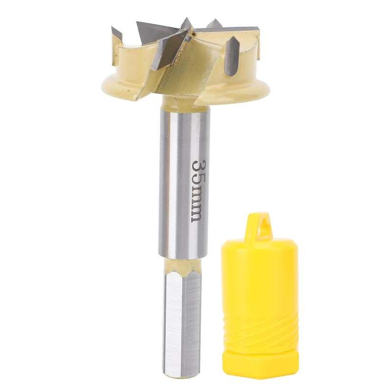 35mm Hinge Boring Bit Wood Hole Cutter Auger Opener Woodworking Boring Bit Hinge Hole Saw Rotary Cutting Tool - Image 1